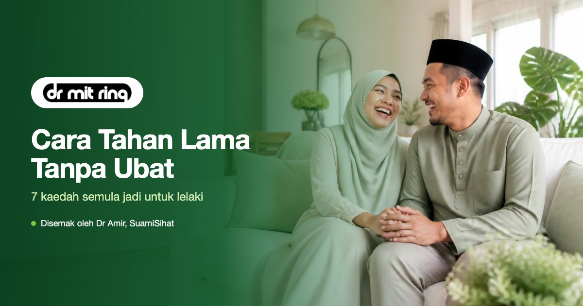 Cara tahan lama tanpa ubat